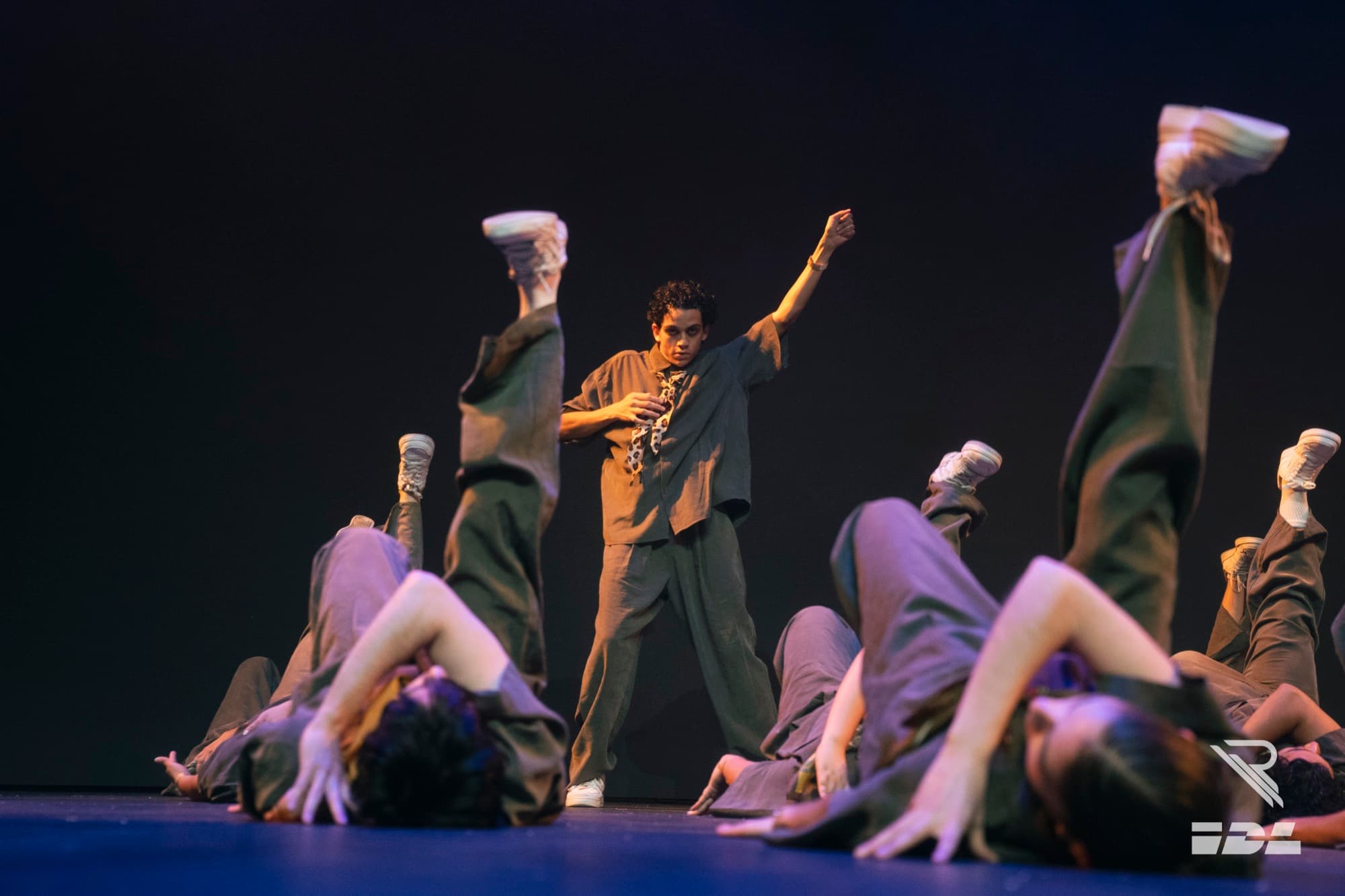 Resurgence dancers on stage